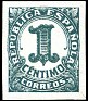 Spain 1933 Numbers 1 CTS Green Edifil 677. España 677. Uploaded by susofe